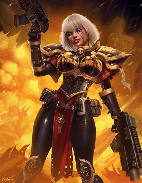 sisters of battle hot|Explore the Best Adeptasororitas Art .